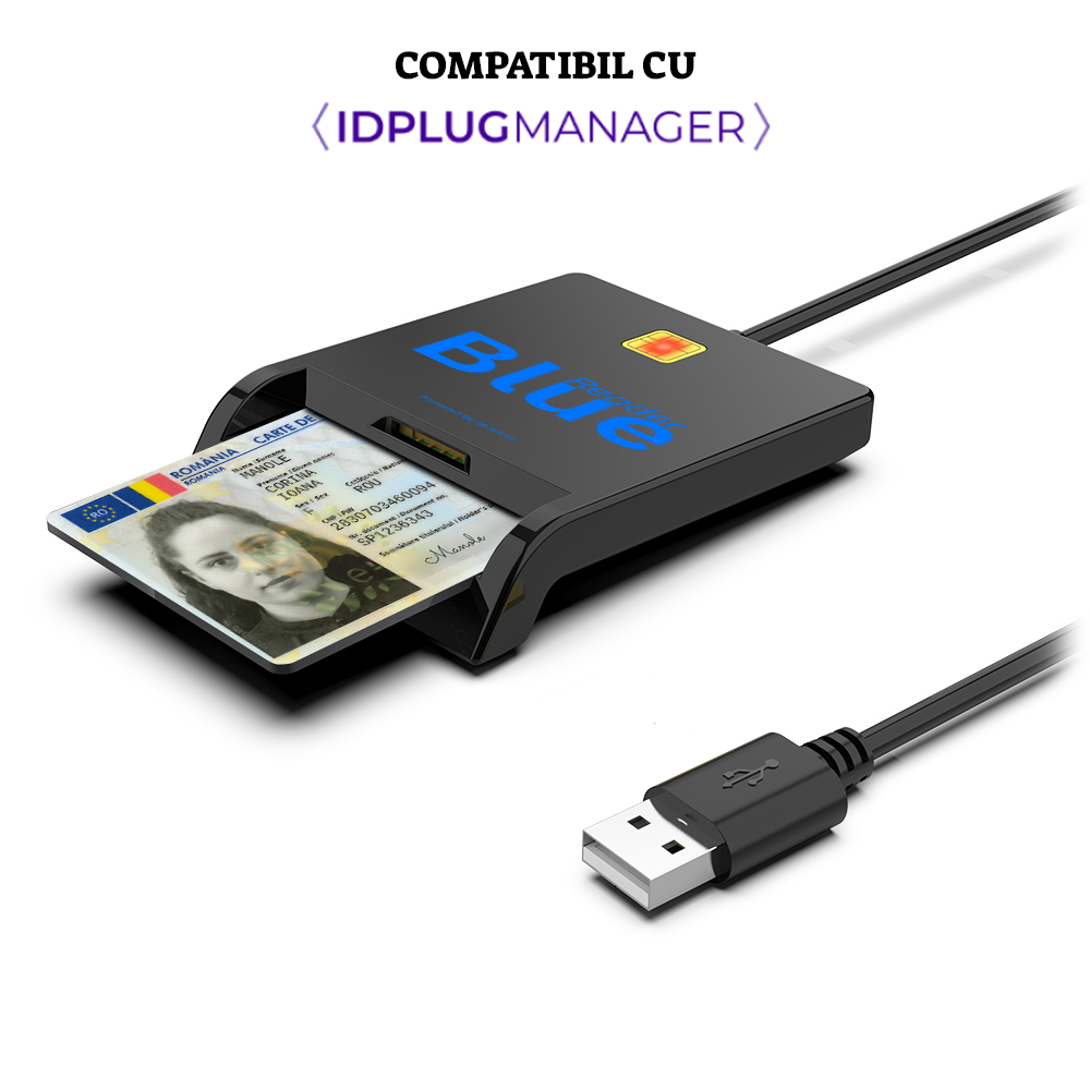 Blue Reader compatibil cu IDPlugManager